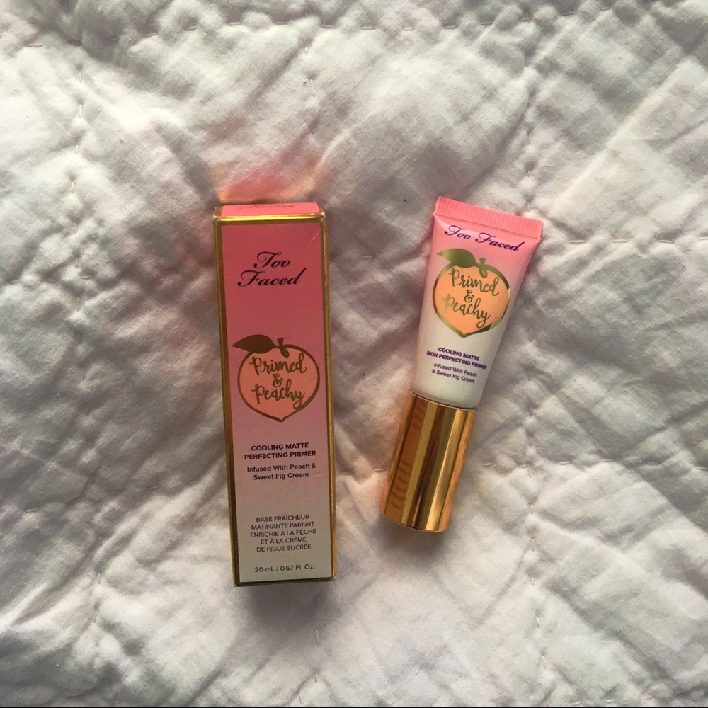 Primed & Peachy Too Faced Primer
